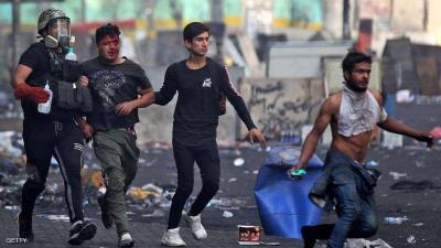 مقتل متظاهر وإصابة العشرات في بغداد	 