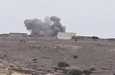 طيران العدوان يشن 13 غارة على محافظة مأرب 	 
